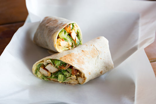 Spicy Chicken Caesar Wrap