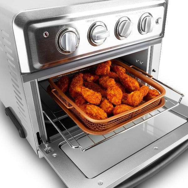 Air Fryer Accessories, Stainless Steel Air Fryer Rack, 4 Stainless Steel  Skewers & Multi-purpose Cooking Rack For Grilling, Roasting, Microwaving,  Baking, Fits Most Air Fryers