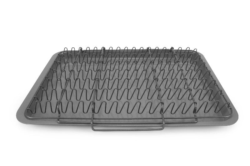 EaZy MealZ XL Air Fry Crisper Basket & Tray Set, 12.5 x 17.5